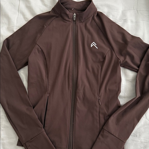Oner Active UnifiedMove Pocket Jacket Cocoa Full Length M - Picture 2 of 3